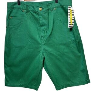 Authentic Streetline Vintage Y2K Mens Green Shorts Size 34